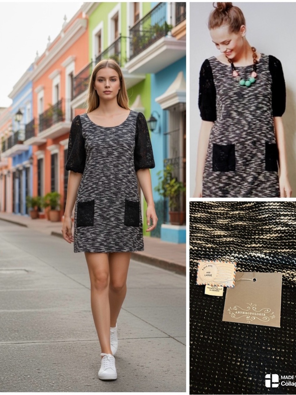 Anthropologie NWT Staccato mini dress